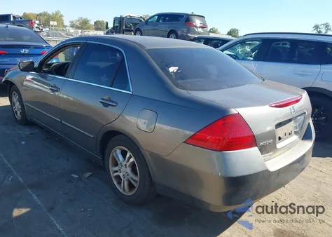 2007 Honda Accord 2.4 Ex из США, поврежденный, VIN 1HGCM56727A120813